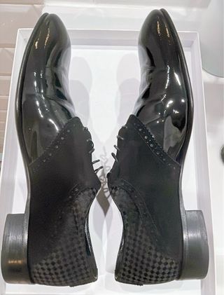 Zapatos Louis Vuitton charol y ante