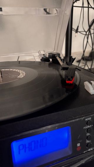 Giradischi Digitnow Bluetooth Nero