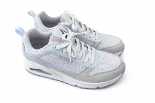 Zapatillas Skechers Morado y Blanco