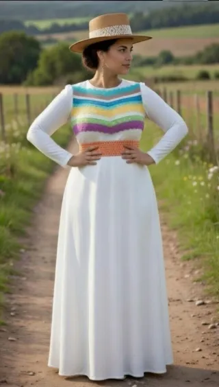 Bata Rociera Flamenca l Talla 42/44