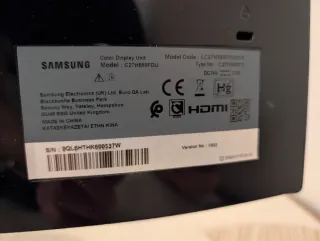 Monitor Curvo Samsung 27" FullHD