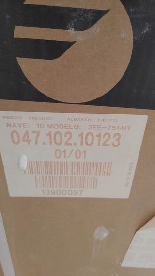 Lavadora Fagor 3FE-7514IT integrable