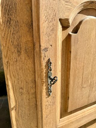 Extraordinario Mostrador roble francés antiguo