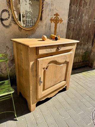 Extraordinario Mostrador roble francés antiguo