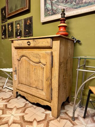 Extraordinario Mostrador roble francés antiguo