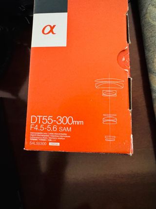 Objetivo Sony DT55-300mm F4.5-5.6 SAM