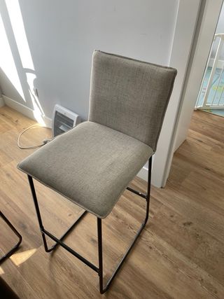 Pack 4 Sillas Altas Tapizadas