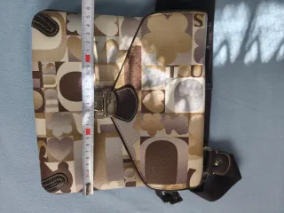 Bolso Tous estampado beige y marrón