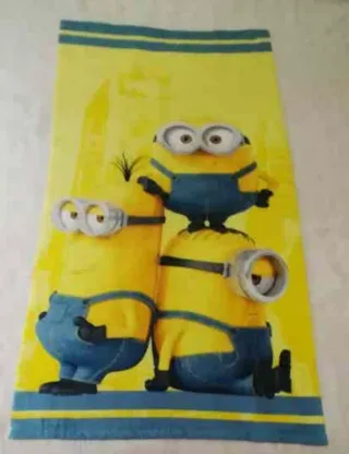 Toalla Playa Minions 71x136