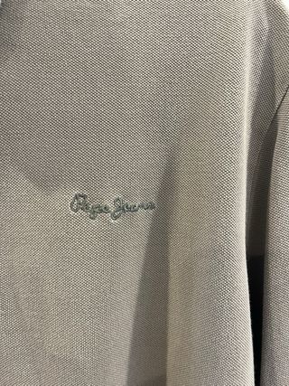 Polo Pepe Jeans manga larga verde