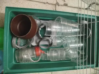 Lote 2 Jaulas Hámster Accesorios