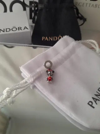 Lote 8 Charms Plata Ley Pandora