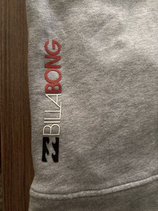 Sudadera Billabong gris con cremallera
