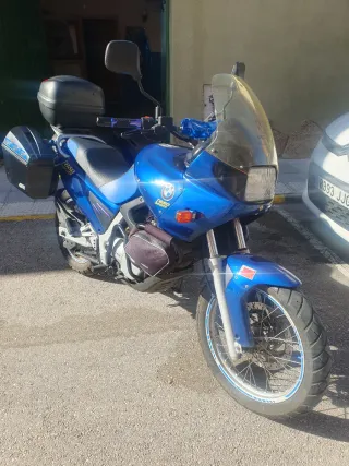 BMW F650 Funduro Azul