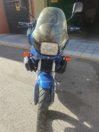 BMW F650 Funduro Azul