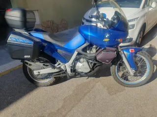 BMW F650 Funduro Azul