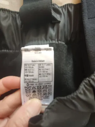 Pantalón de nieve con tirantes