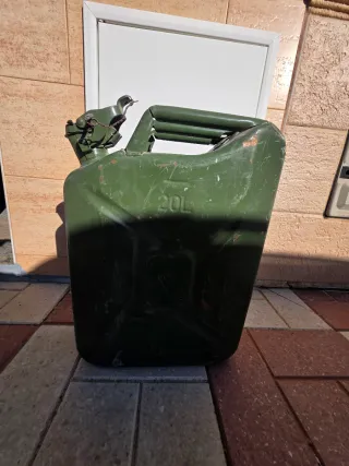 Bidón Gasolina 20L Verde