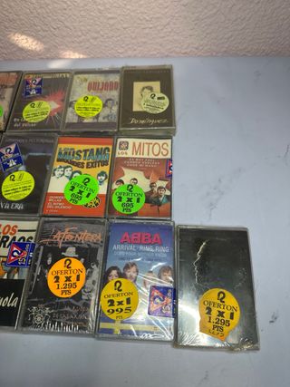 Lote Cintas Cassette Variadas