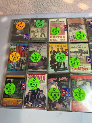 Lote Cintas Cassette Variadas