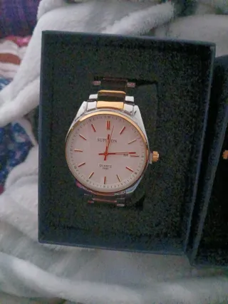 Reloj SUPLEON bicolor no envios