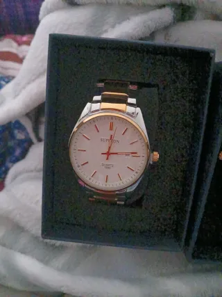 Reloj SUPLEON bicolor no envios