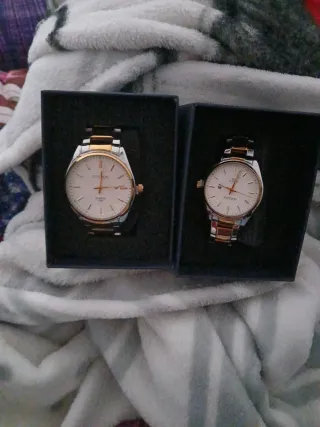 Reloj SUPLEON bicolor no envios