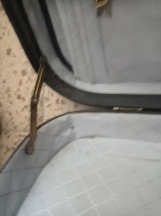 Maletín Bolma Gris y Dorado