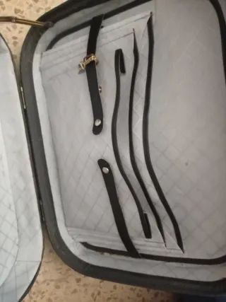 Maletín Bolma Gris y Dorado