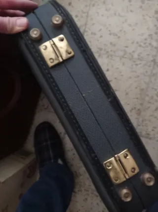 Maletín Bolma Gris y Dorado