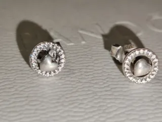 Orecchini Pandora Cuore Argento 925