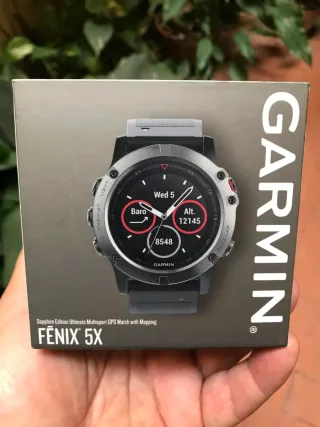 Garmin Fenix 5X Zafiro
