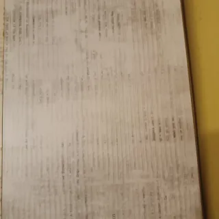 Mueble auxiliar madera y papel