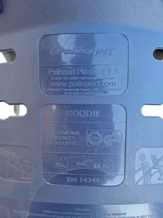 Silla bici bebé marca POLISPORT