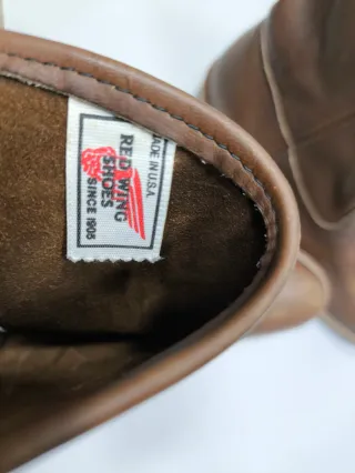 Bota piel 43 , Red wing shoes