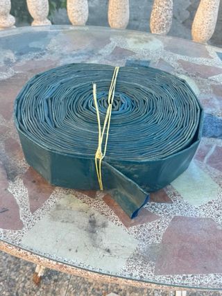 Bomba de agua sumergible azul + manguera azul