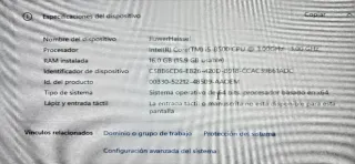 Ordenador de escritorio