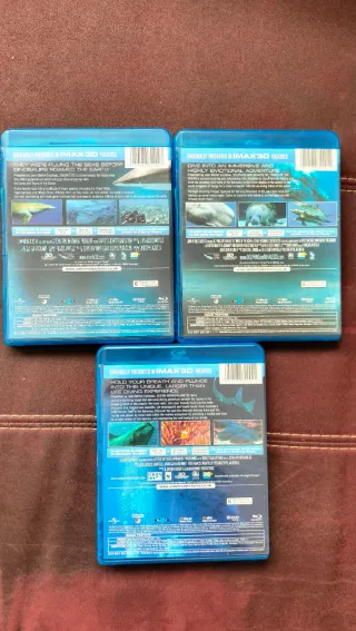 Trilogía Blu-ray 3D Jean-Michel Cousteau