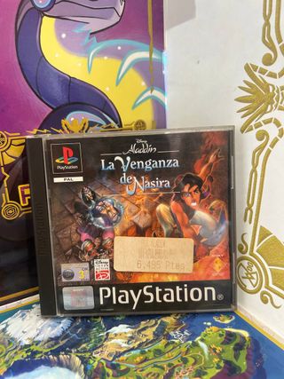 Aladdin La Venganza de Nasira PS1 PAL España