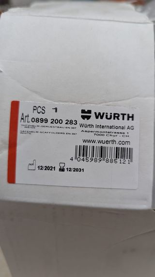 Casco de seguridad Würth