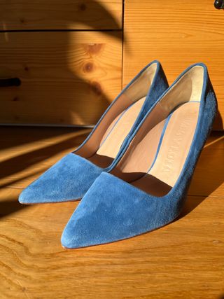 Zapatos de tacón Bimba y Lola azul