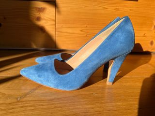 Zapatos de tacón Bimba y Lola azul