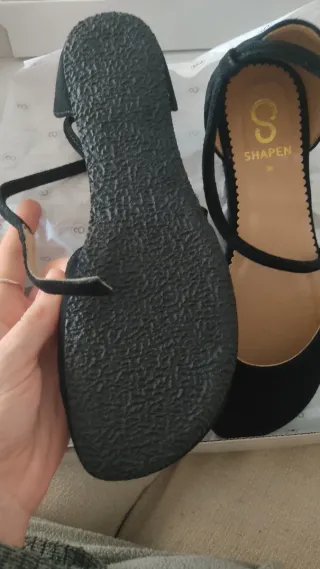 Zapatillas Shapen Orchid Negras Piel 38