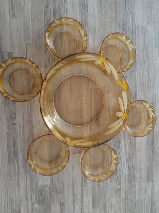 Servizio da 6 per macedonia/gelato. Nuovo