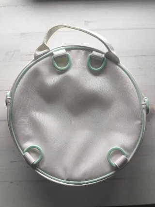 Mochila redonda Puma blanca