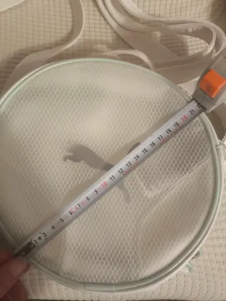 Mochila redonda Puma blanca