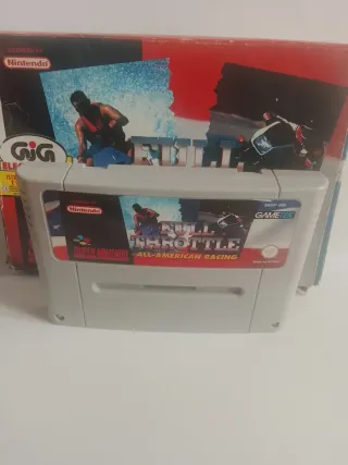 Full Throttle - All-American Racing SNES