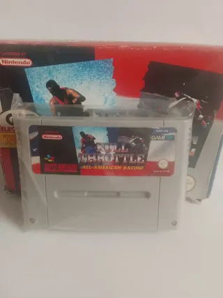 Full Throttle - All-American Racing SNES