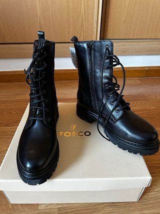 Botas Fosco Piel Talla 38