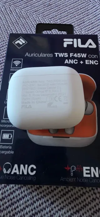 Auriculares Fila TWS F45W ANC + ENC